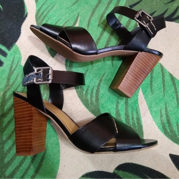 Crown Vintage Shoes - Crown Vintage Bolero Strappy Block Heel Sandal 8.5